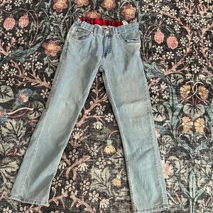 Levi's Men's Slim Jeans in Light Blue